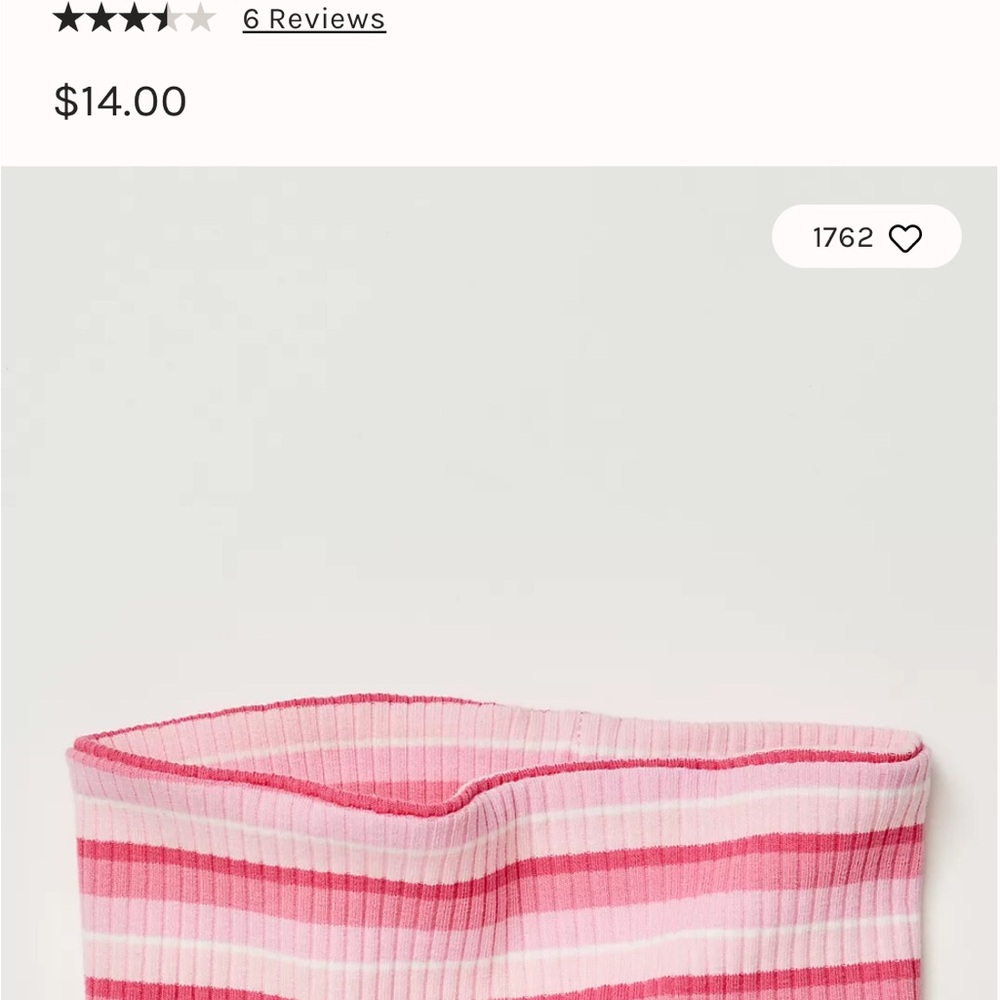 Free People Pink Striped headband